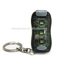 2015 novo design 3 SMD keychain luz com clip